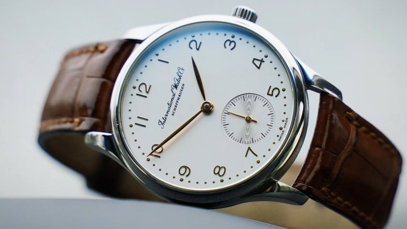 Bracelet Montre Alligator Marron - IWC Portugieser