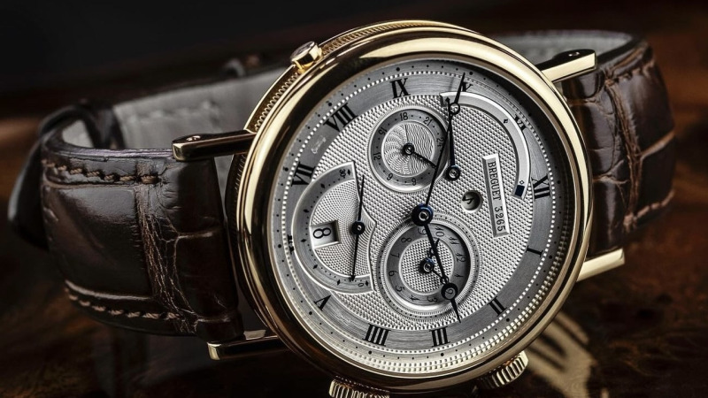 Bracelet Montre Alligator Marron - Breguet Alarm Le Reveil Du Tsar