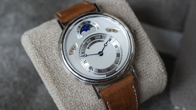 Bracelet Montre Veau Gold Ecrue - Breguet Classique 3330