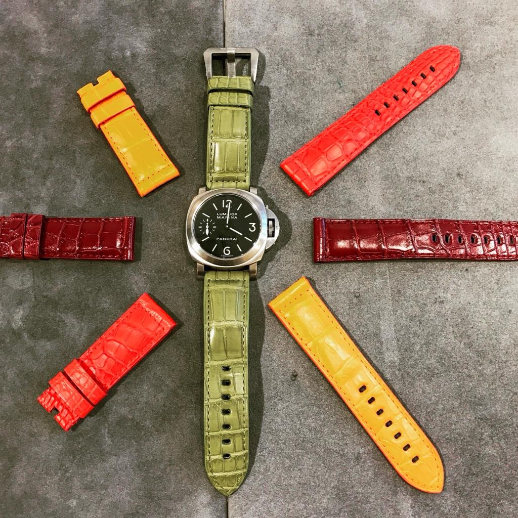Bracelets Alligator - Montre Panerai Luminor PAM 177 Titanium