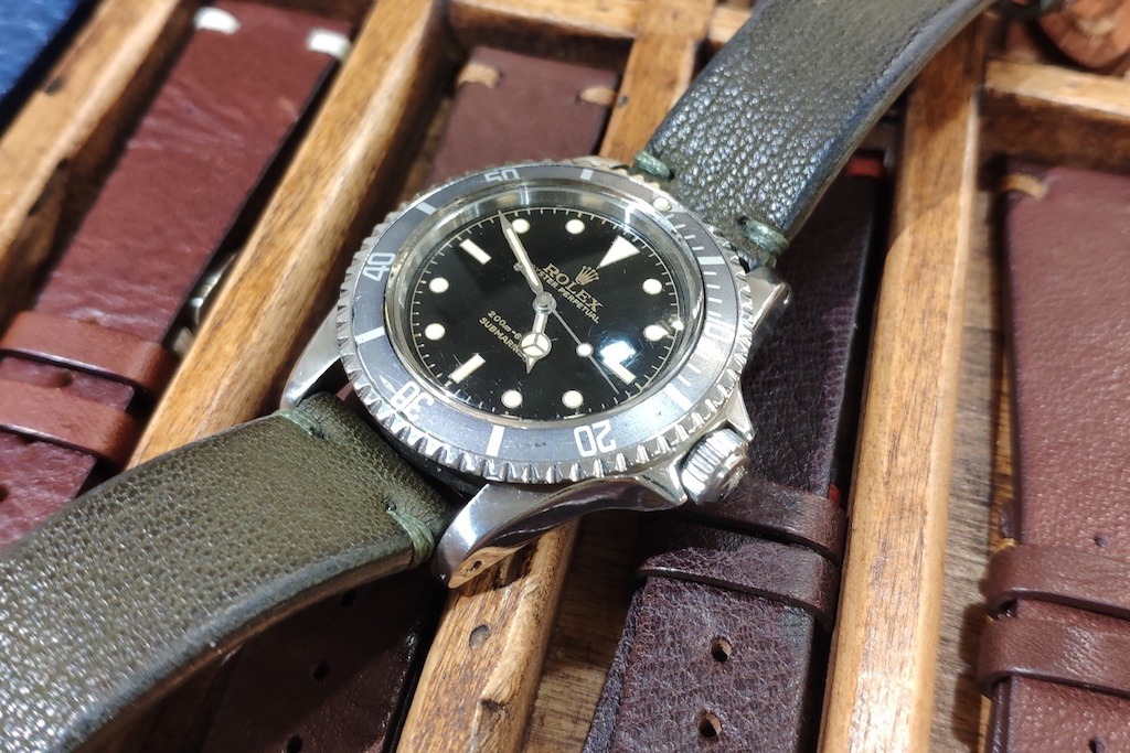 Bracelet Montre Ethnic Kaki - Montre Rolex Submariner 5513
