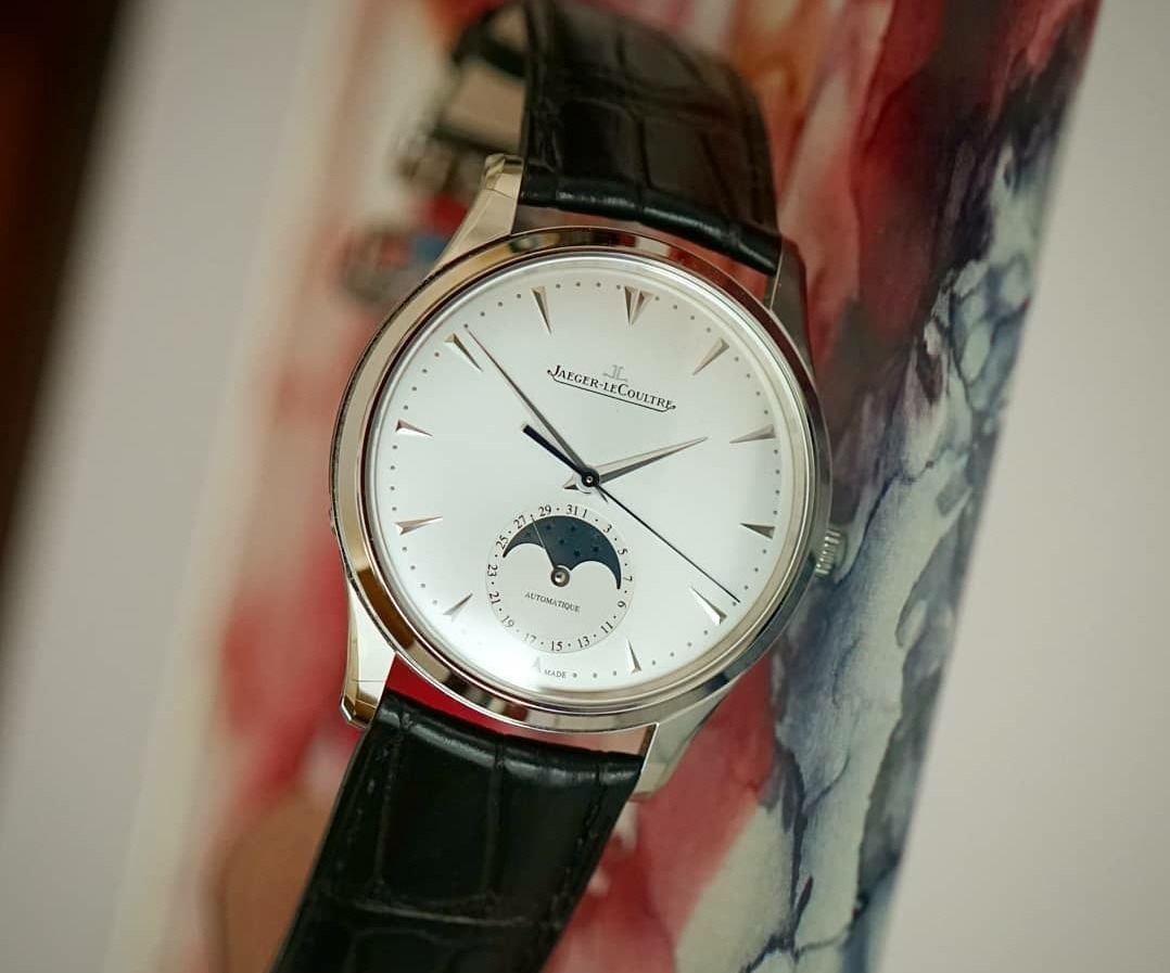 Bracelet Montre Jaeger Lecoultre Ultrathin Moon Phase