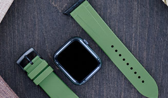 Boutique en ligne bracelet montre en caoutchouc adaptable sur montre Apple Watch
